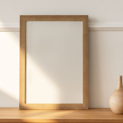 A4 Natural Wooden Frame | Solid Wood Frame