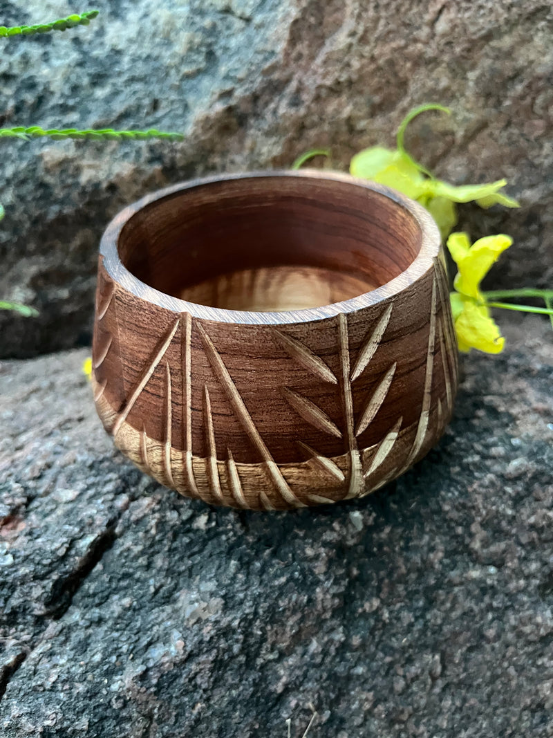Wooden Bowl - Made of Pure Neem Wood | 4 Inches