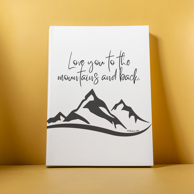 Mountain Lover Notebook